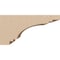 Ekena Millwork 5"W x 10"D x 5"H Wide Pescadero Rough Cedar Woodgrain TimberThane Corbel, Primed Tan CORUR05X10X05PECRCPR - alternate 5